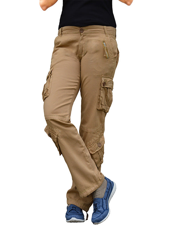 Militärische Baggy-Cargohose mit 8 Taschen