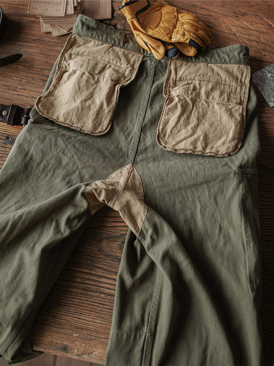 Reproduction French Army M-47 Herringbone Twill Trousers