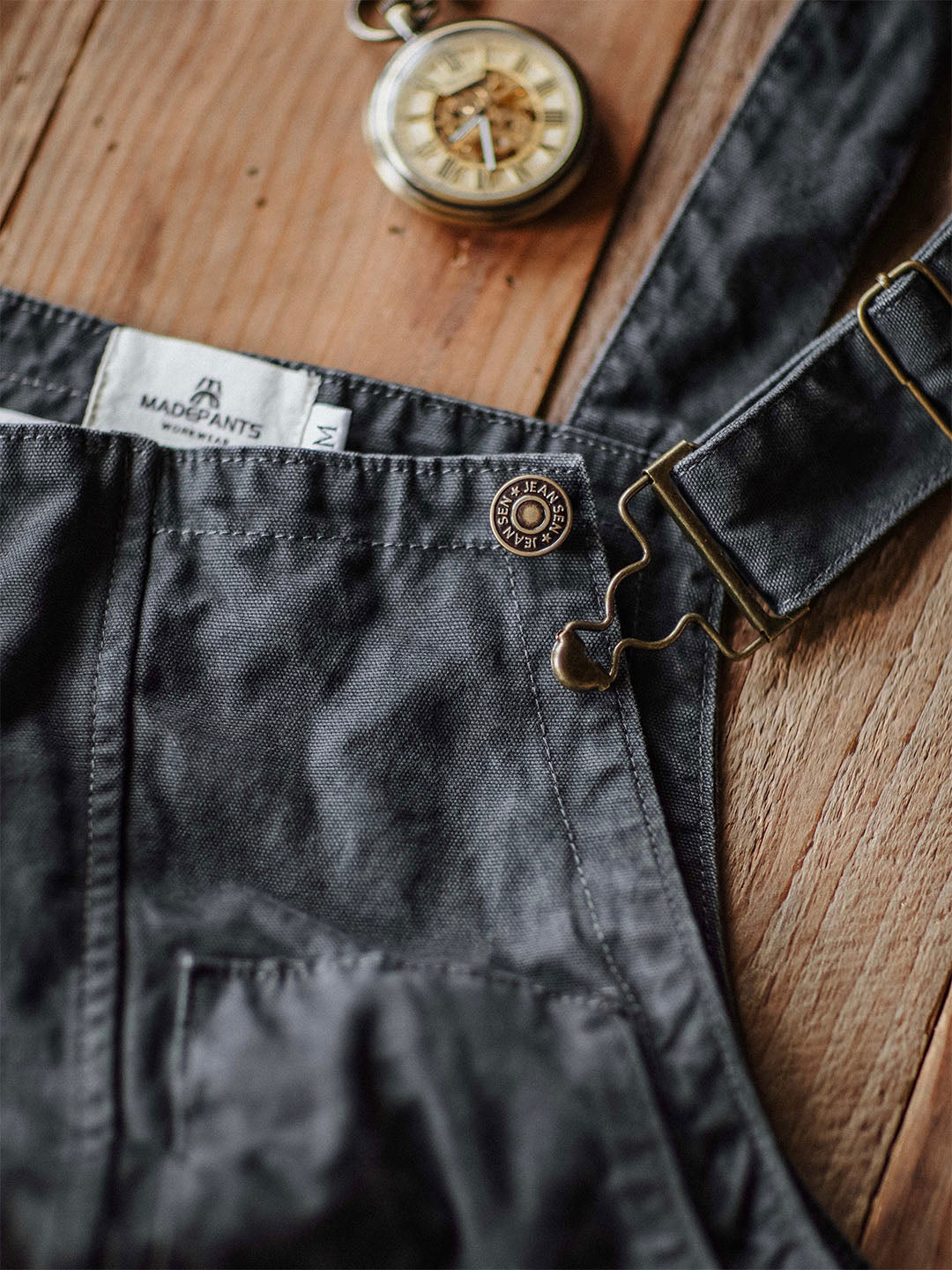 Cargo-Latzhose aus Canvas für Herren