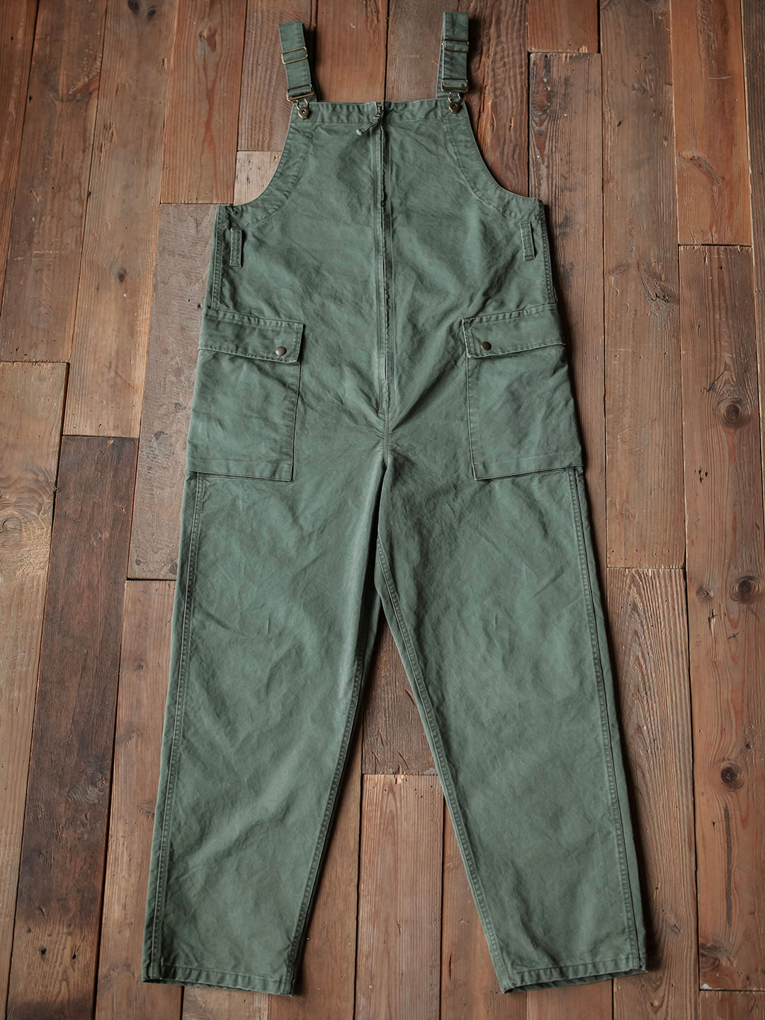 Men's Front Zipper Overalls