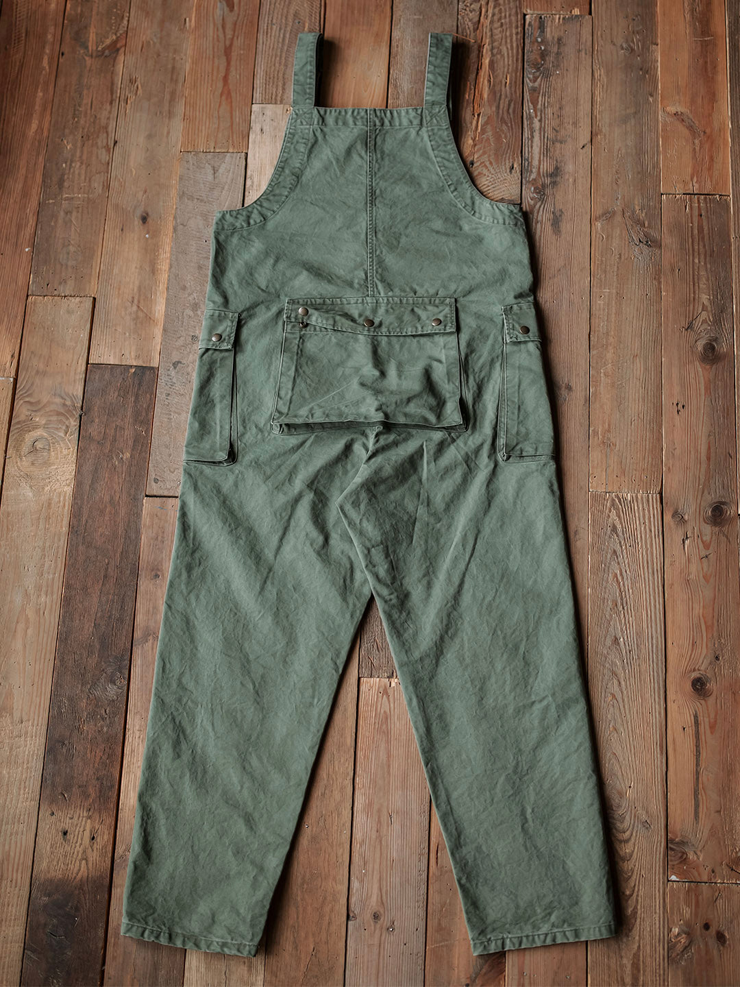 Men's Front Zipper Overalls