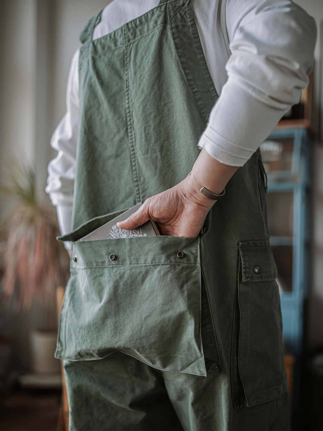 Men's Front Zipper Overalls