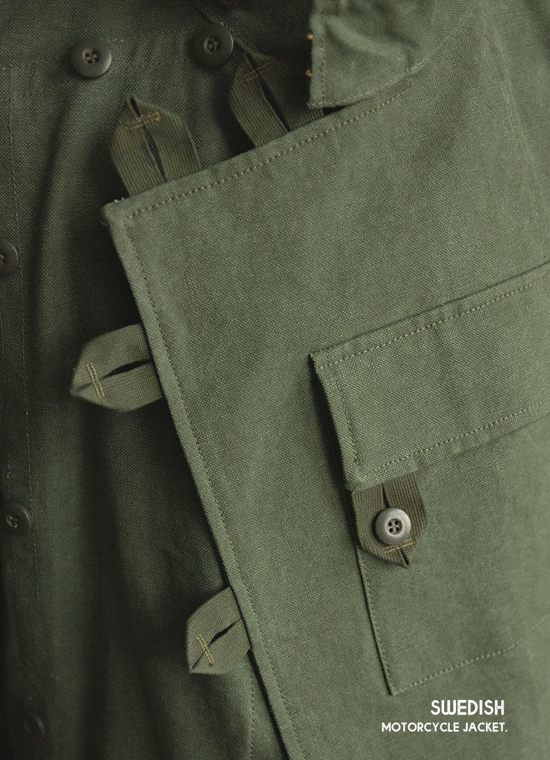 Swedish Motorcycle-Inspired Jacket