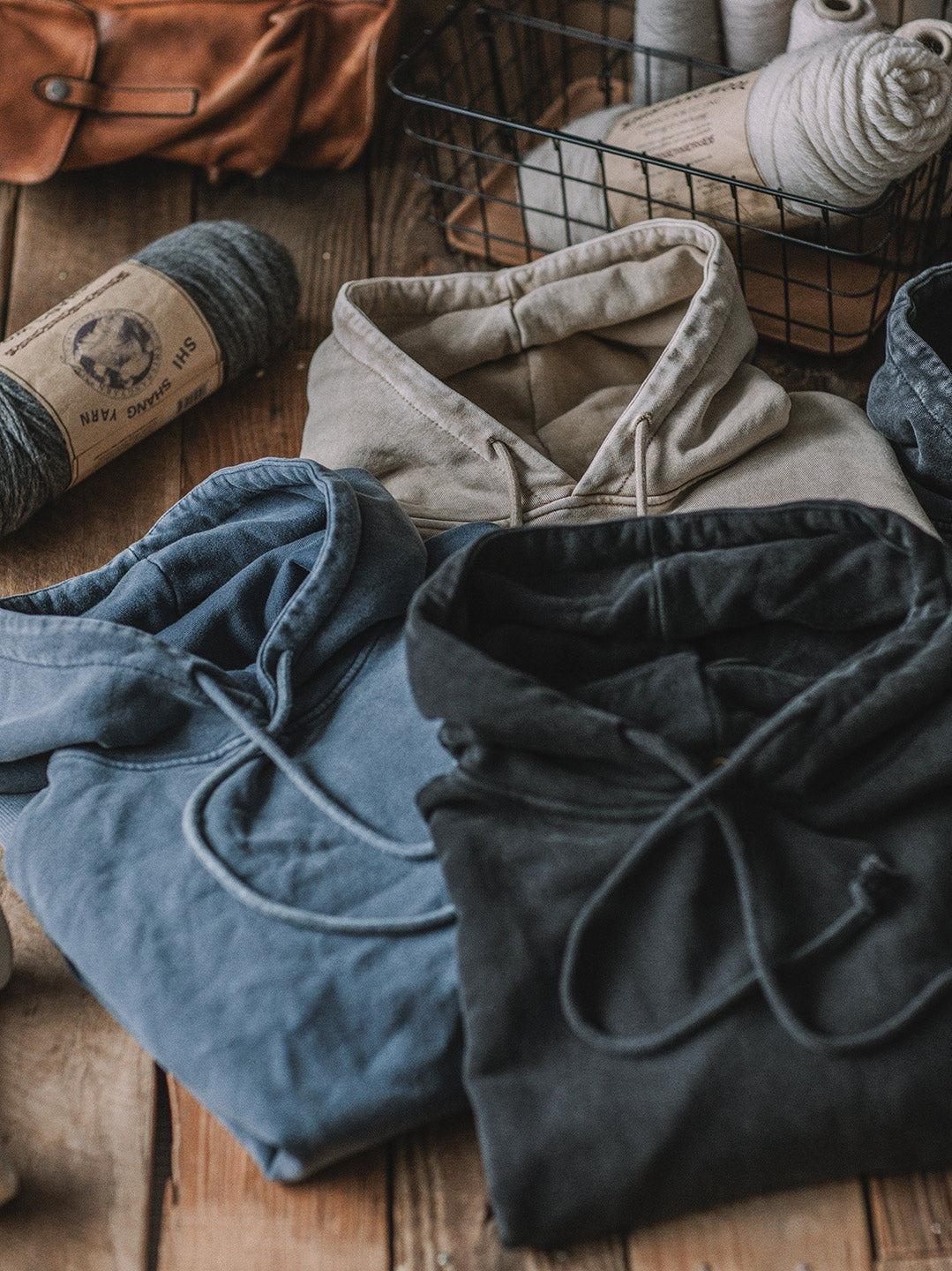 Sweat à capuche surdimensionné délavé pour homme