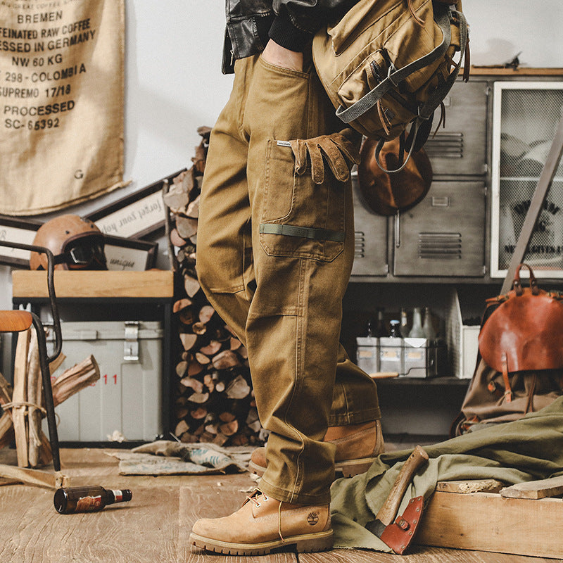 Pantalones Cargo de Inspiración Vintage para Hombre