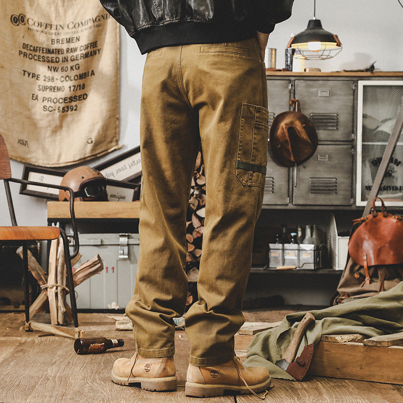 Pantalones Cargo de Inspiración Vintage para Hombre