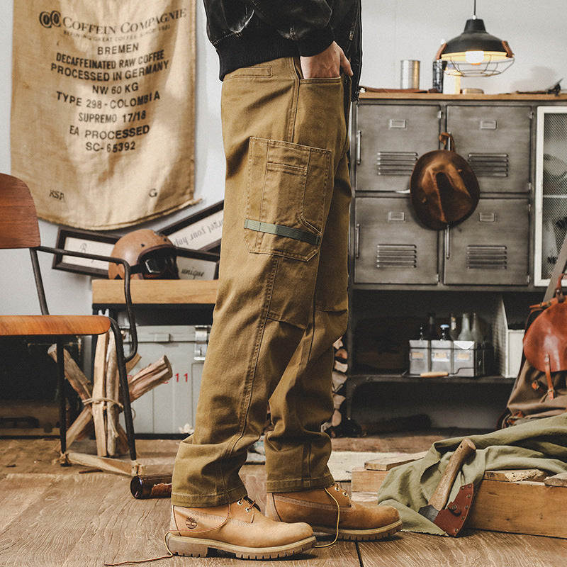 Pantalones Cargo de Inspiración Vintage para Hombre