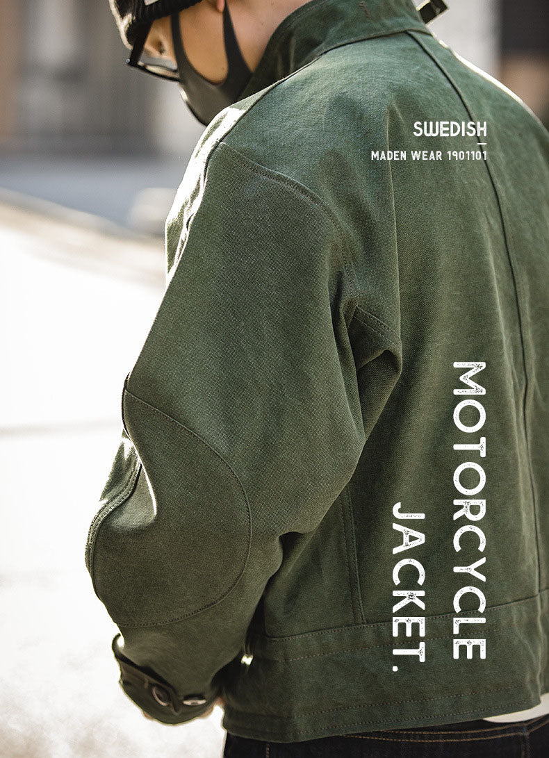 Swedish Motorcycle-Inspired Jacket