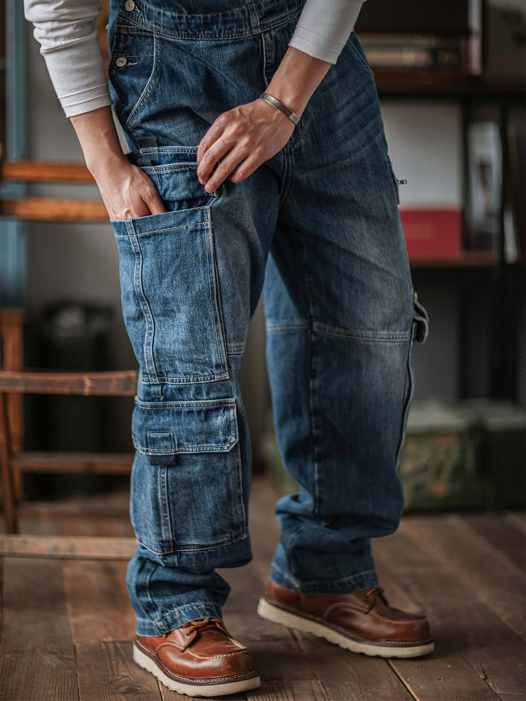 Carpenter Denim Overalls