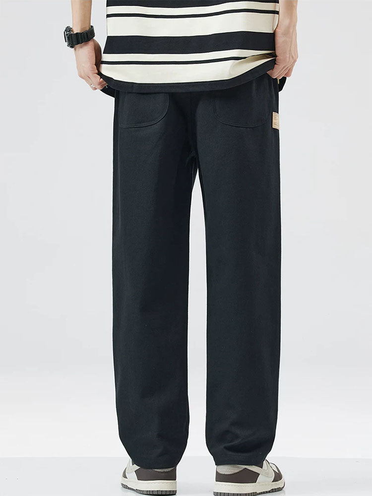 Herren Baumwolle Cargo‑Freizeithose Weiter Schnitt