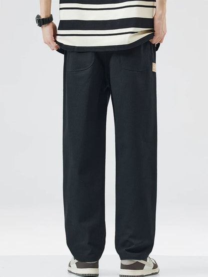 Herren Baumwolle Cargo‑Freizeithose Weiter Schnitt