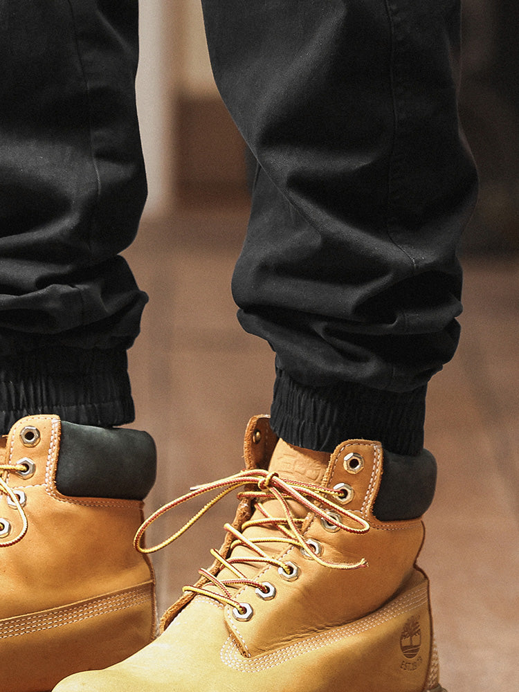 Men's Vintage-Inspired Multi‑Pocket Stretch Cargo Jogger Pants