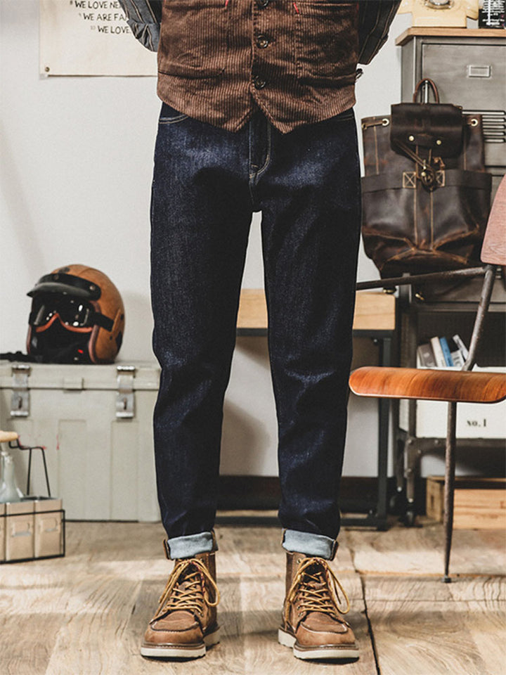 Herren Vintage Tapered Jeans
