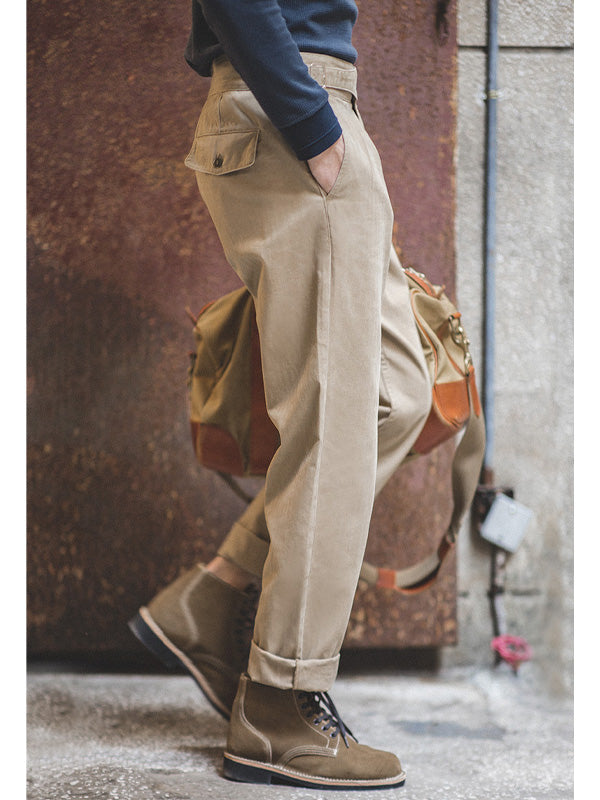 Herren-Gurkha-Hosen im Vintage-Stil