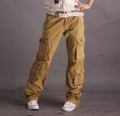 Militärische Baggy-Cargohose mit 8 Taschen