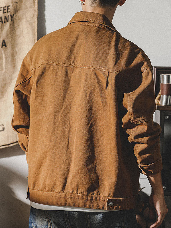 Amerikanische Cargojacke im Vintage-Stil für Herren
