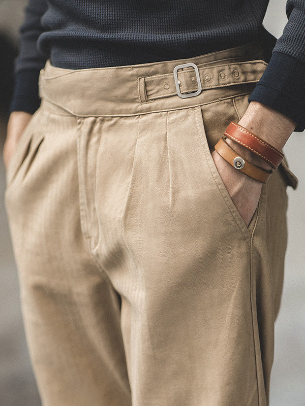 Herren-Gurkha-Hosen im Vintage-Stil