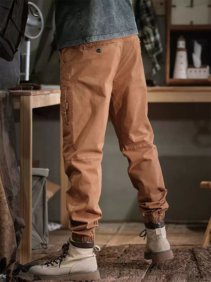 Herren Jogger‑Cargo‑Hose mit Nähtdesign