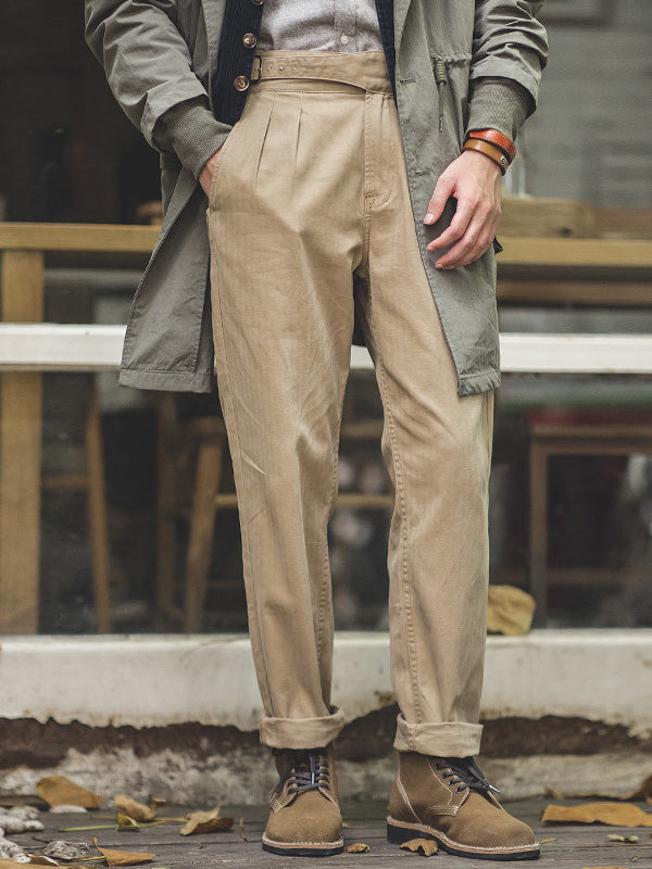 Herren-Gurkha-Hosen im Vintage-Stil