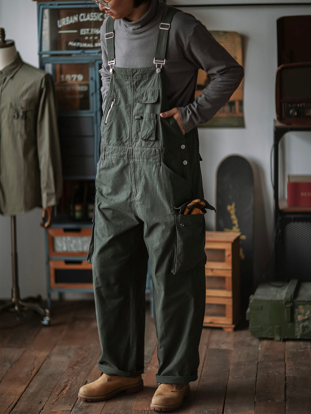 Fieldman Canvas Overalls