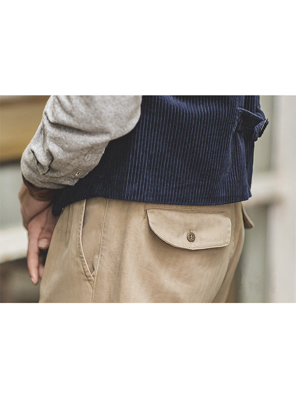 Herren-Gurkha-Hosen im Vintage-Stil