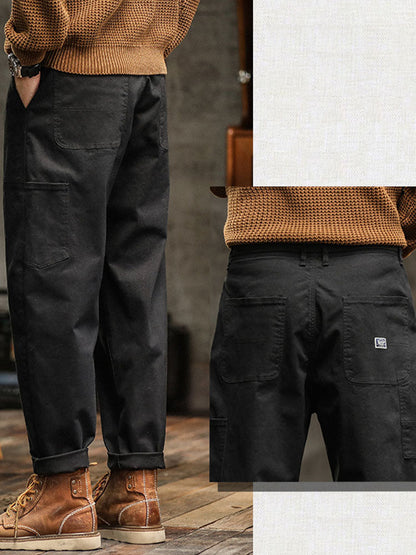 Herren-Utility-Hose im Vintage-Stil