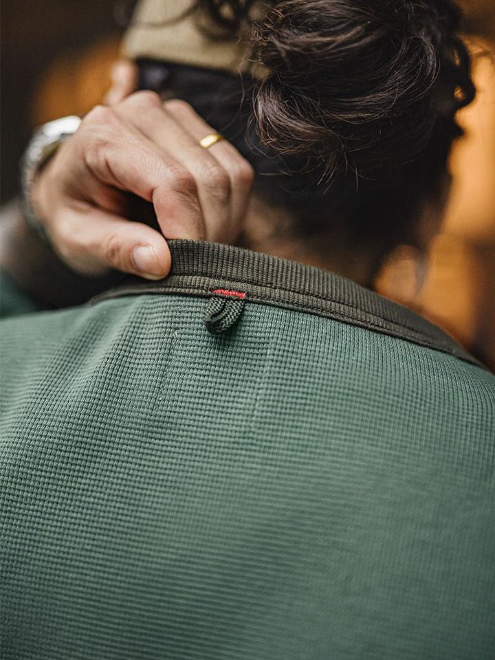 Sudadera de punto gofrado para hombre