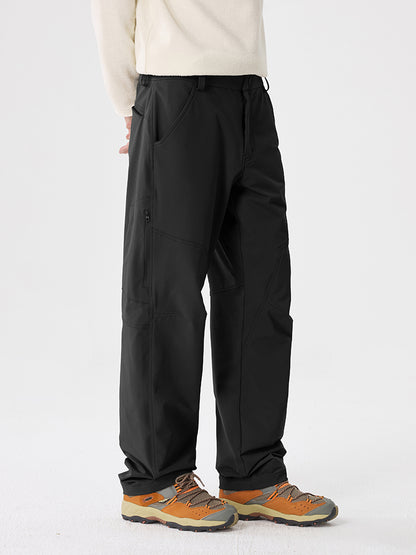 Herren‑Wander‑Und‑Outdoor‑Hose mit Reißverschlusstaschen