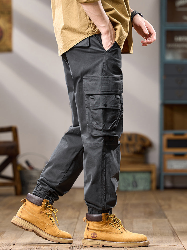 Pantalones cargo tácticos multicapa para hombre