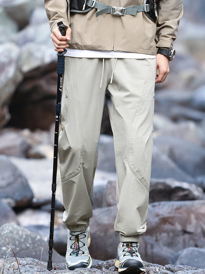 Men's Water‑Resistant Jogger Style Outdoor Hiking Trousers