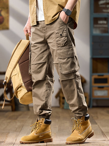 Pantalones cargo tácticos multicapa para hombre