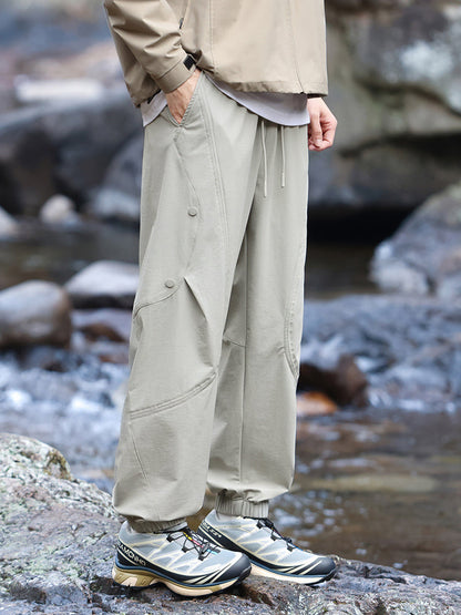 Men's Water‑Resistant Jogger Style Outdoor Hiking Trousers