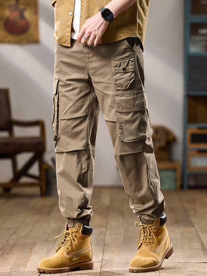 Pantalones cargo tácticos multicapa para hombre