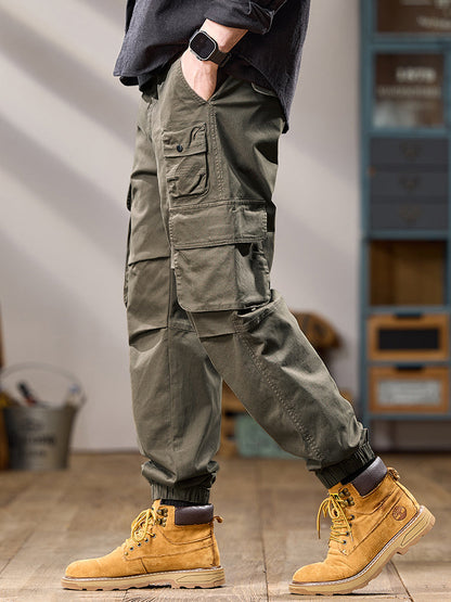 Pantalones cargo tácticos multicapa para hombre