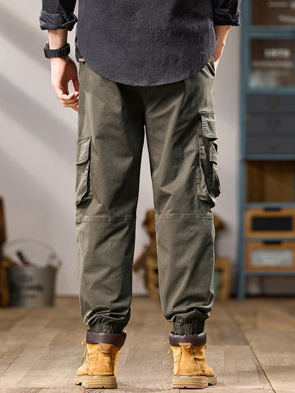 Pantalones cargo tácticos multicapa para hombre