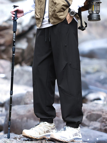 Men's Water‑Resistant Jogger Style Outdoor Hiking Trousers