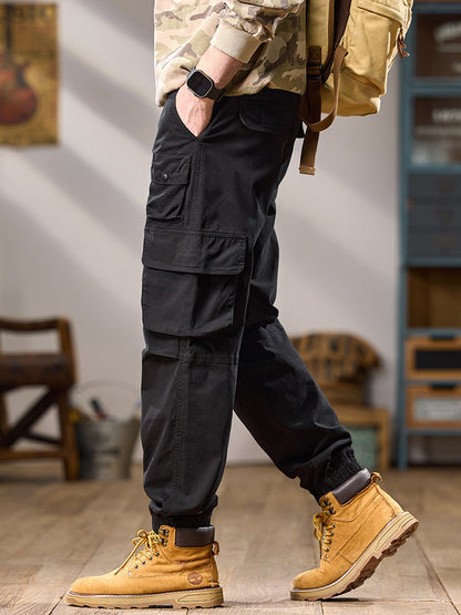 Pantalones cargo tácticos multicapa para hombre