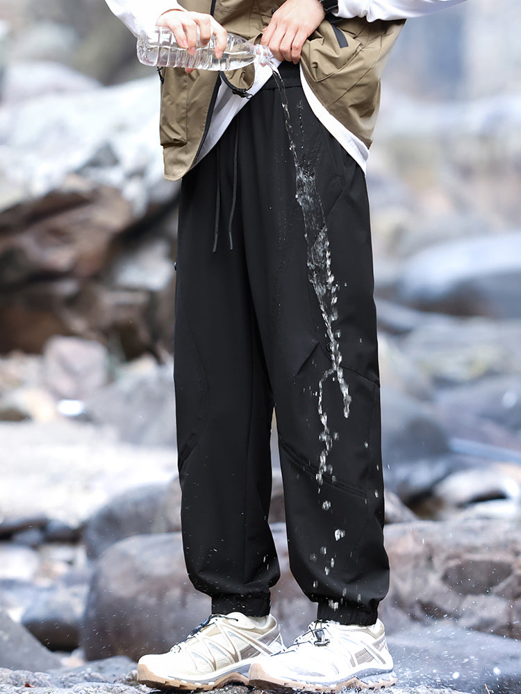 Men's Water‑Resistant Jogger Style Outdoor Hiking Trousers