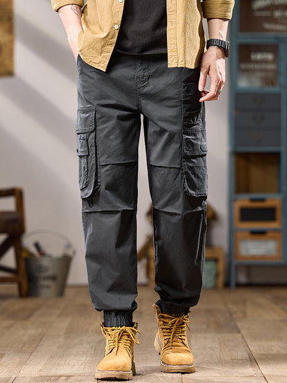 Pantalones cargo tácticos multicapa para hombre
