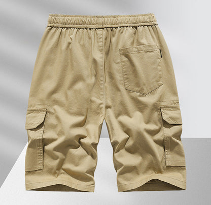 Herren-Cargoshorts mit Kordelzug