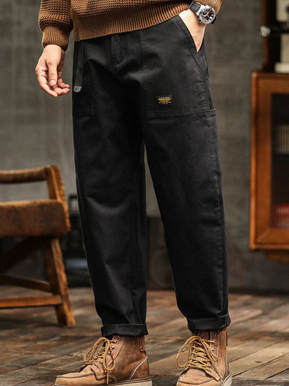Herren-Utility-Hose im Vintage-Stil