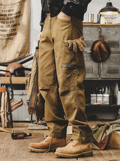 Pantalones Cargo de Inspiración Vintage para Hombre