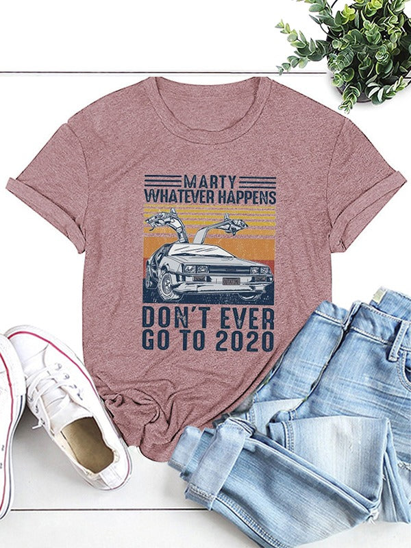 Camiseta Vintage de Viajes en el Tiempo para Mujer