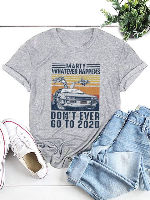 Camiseta Vintage de Viajes en el Tiempo para Mujer