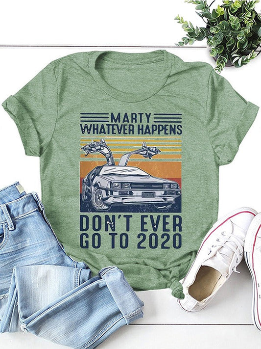 Camiseta Vintage de Viajes en el Tiempo para Mujer