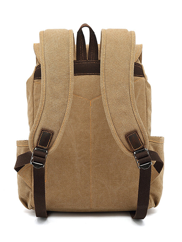 Sac à dos de voyage décontracté en toile