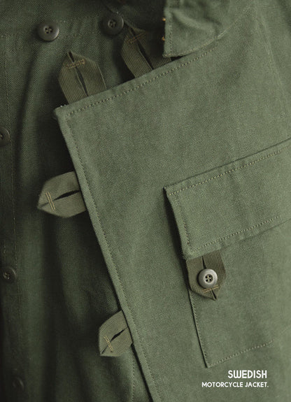 Swedish Motorcycle-Inspired Jacket