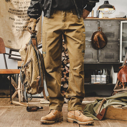 Pantalones Cargo de Inspiración Vintage para Hombre