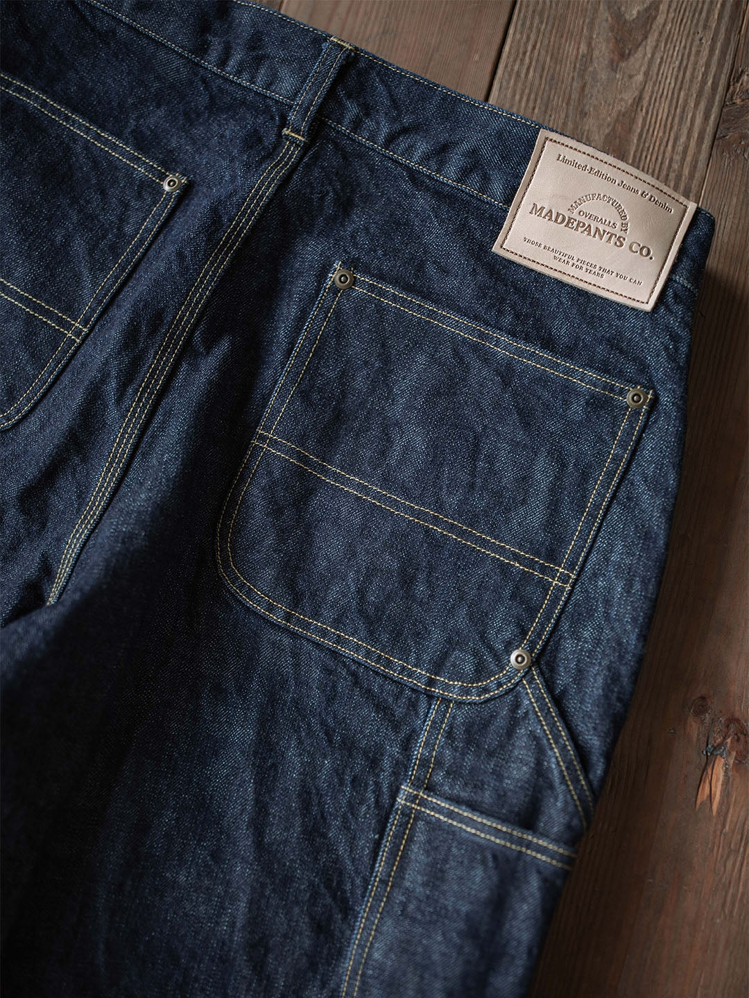 Pantalones vaqueros Selvedge Carpenter para hombre