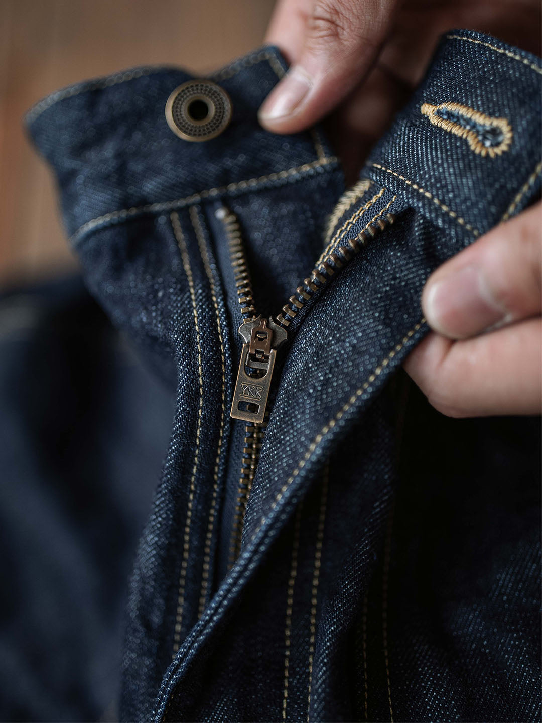 Pantalones vaqueros Selvedge Carpenter para hombre